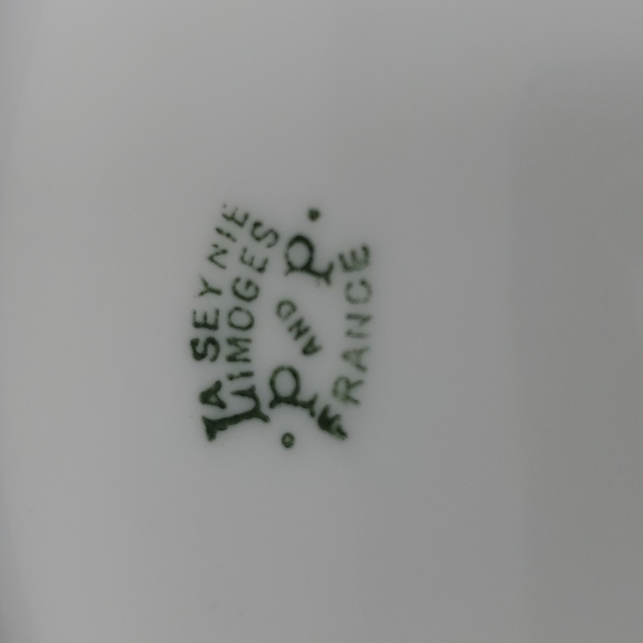 Vintage Hand Painted Limoges France Floral Plate - Picture 6 of 6